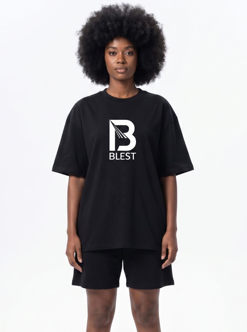 Blest Black Keep On T-Shirt