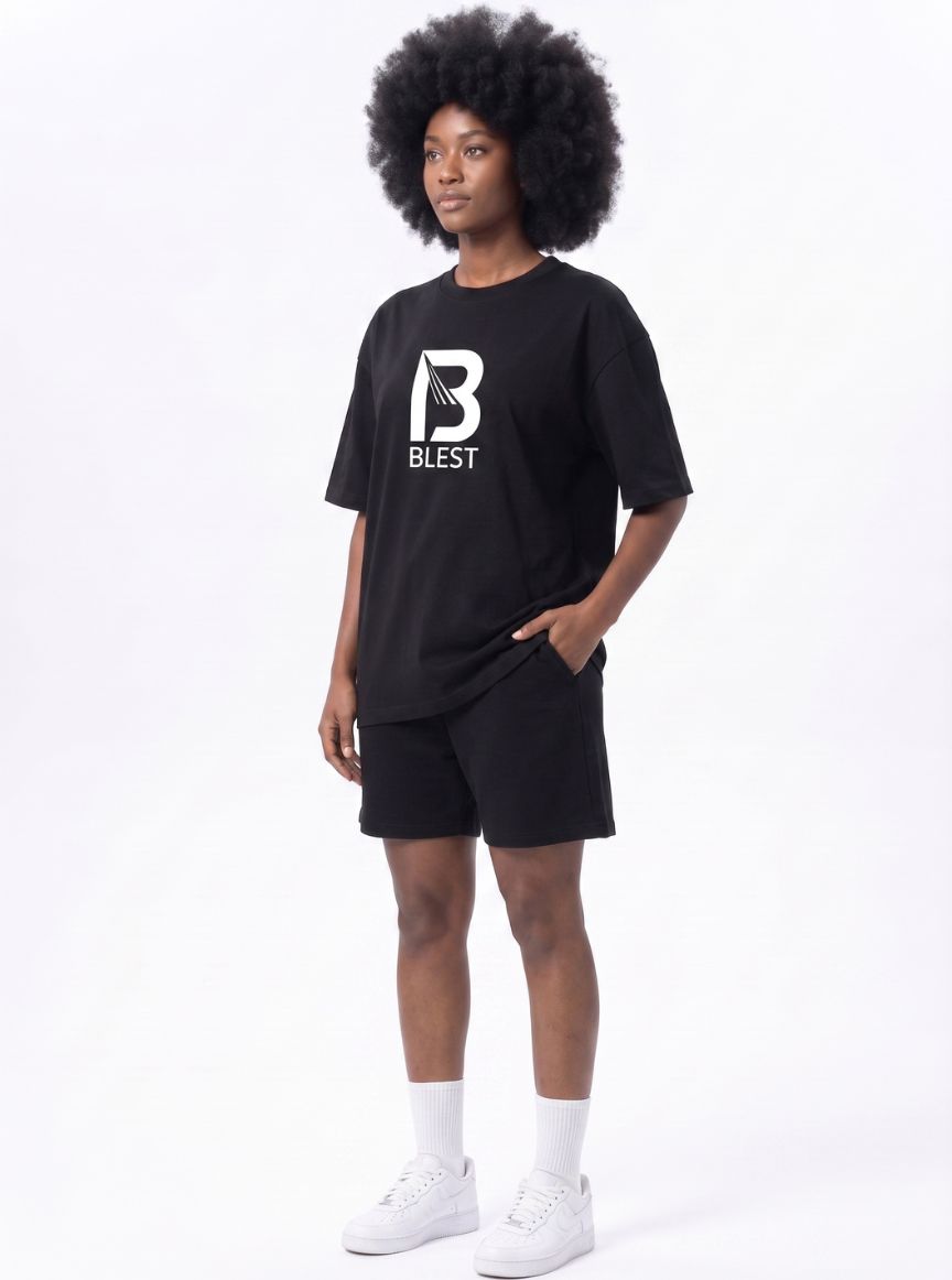 Blest Black Keep On T-Shirt