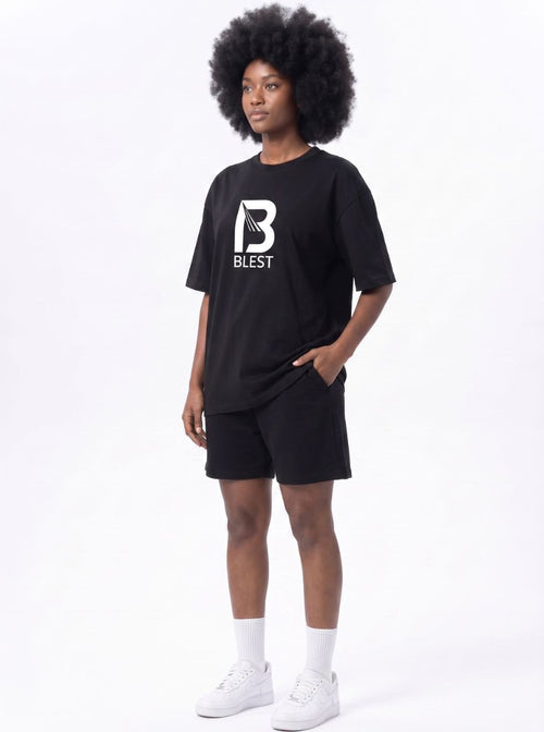 Blest Black Keep On T-Shirt