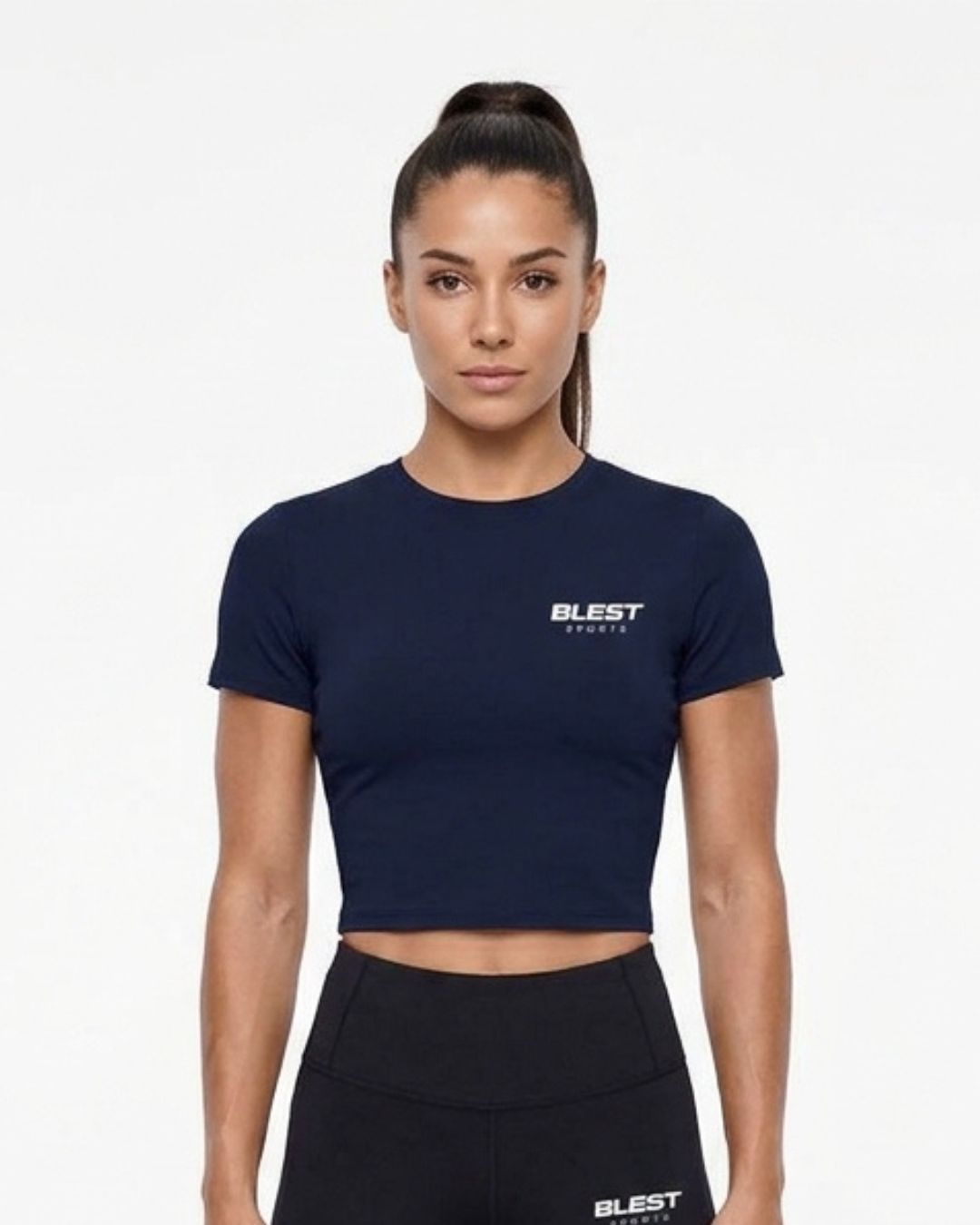 Blest Sports Active Crop Tee