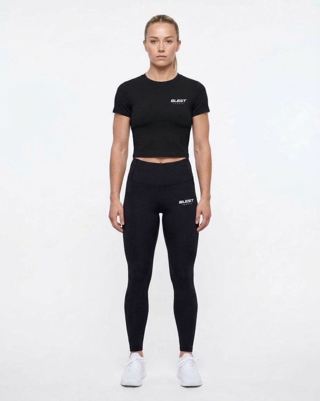 Blest Sports Active Crop Tee