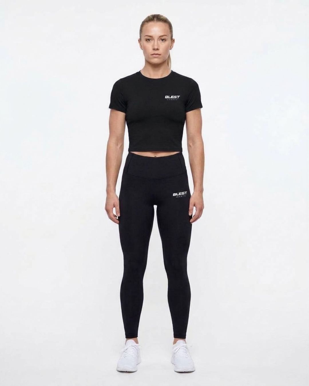 Blest Sports Active Crop Tee