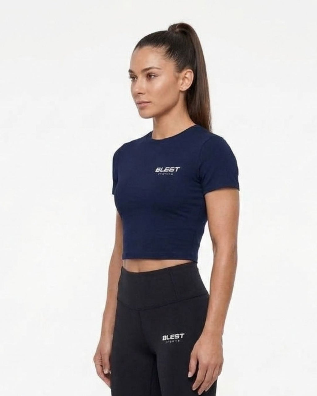 Blest Sports Active Crop Tee