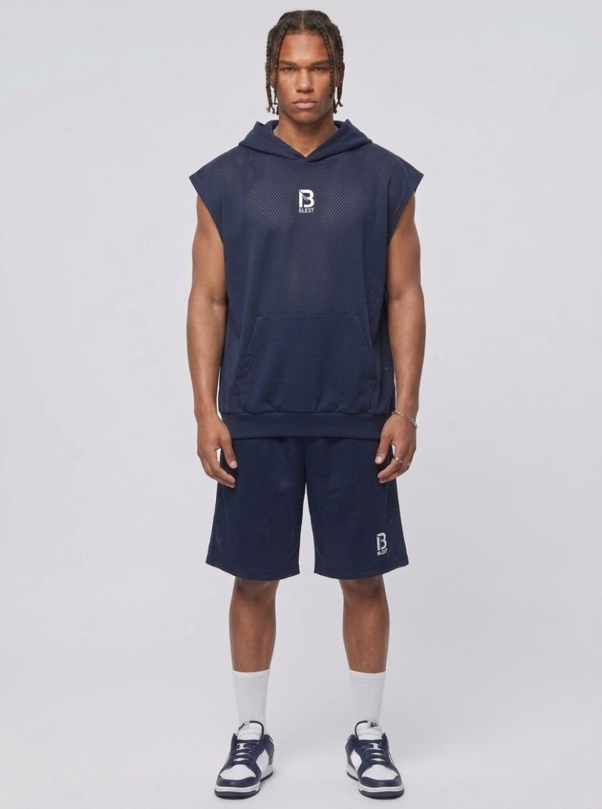 Basketball Core Sleeveless Hoodie