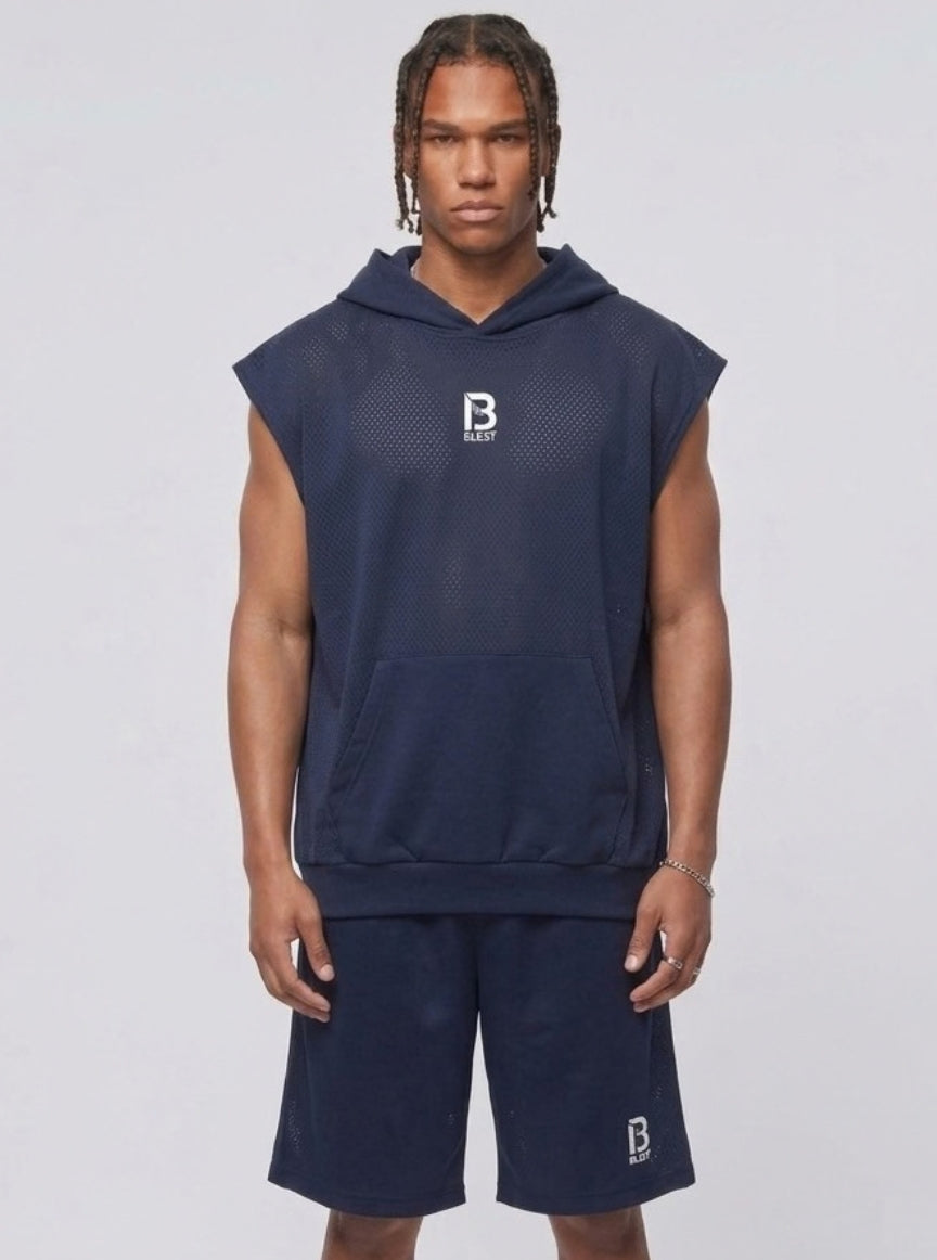 Basketball Core Sleeveless Hoodie