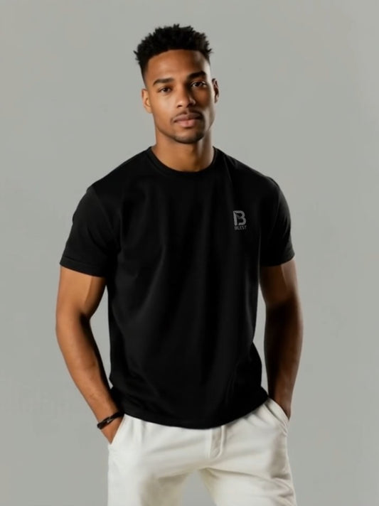 Blest Light Black Icon Tee t-shirts uk