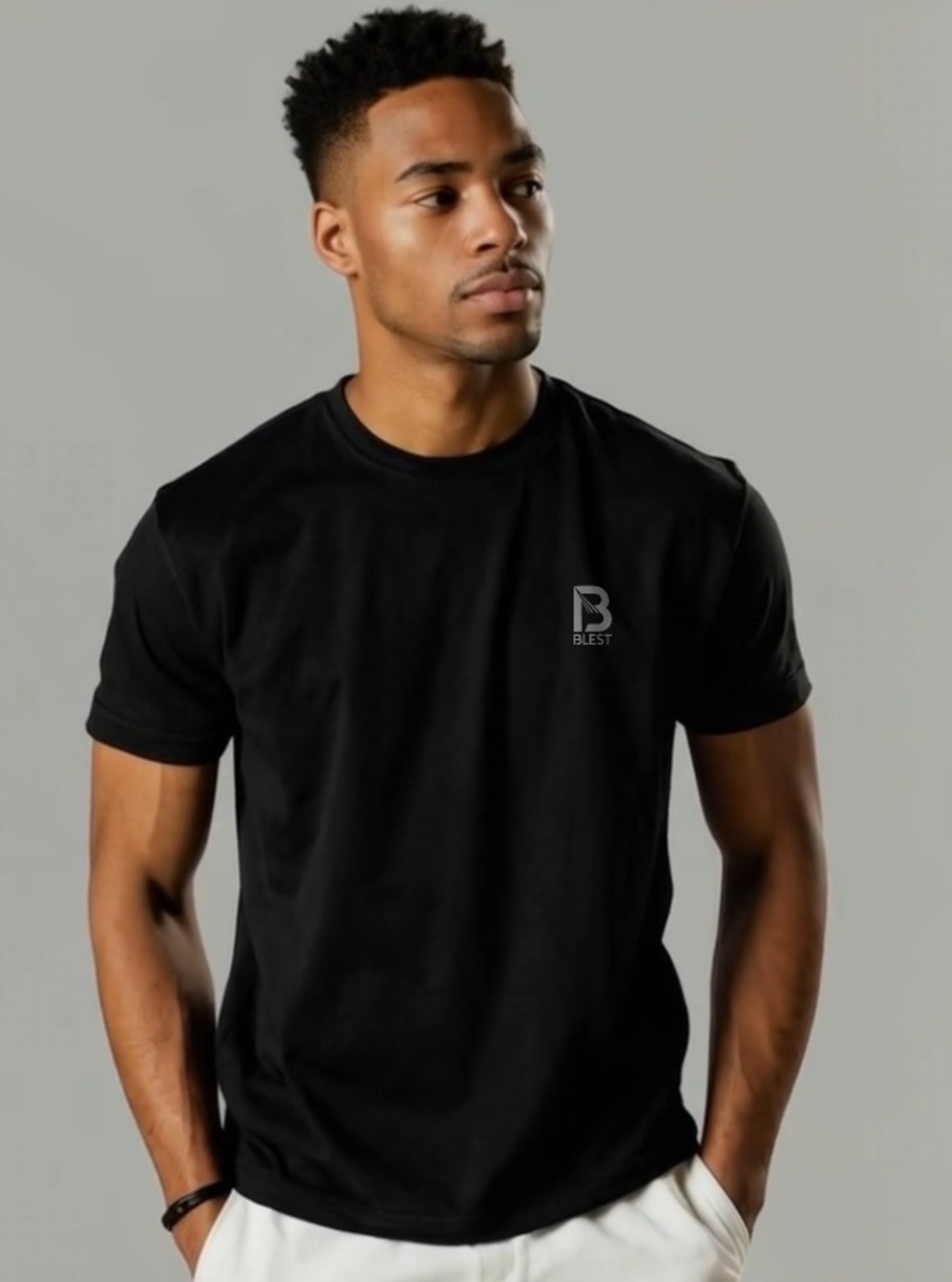 Blest Light Black Icon Tee t-shirts uk