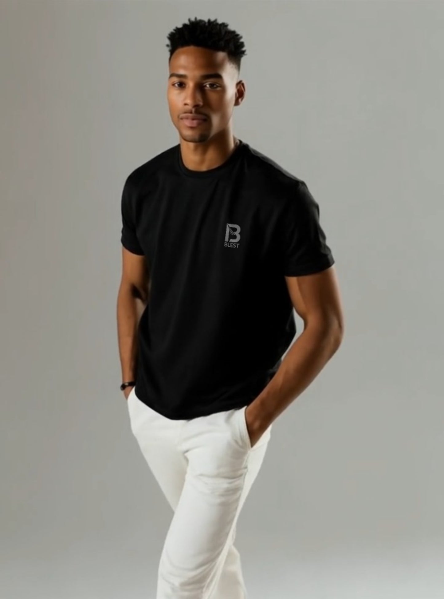 Blest Light Black Icon Tee t-shirts uk