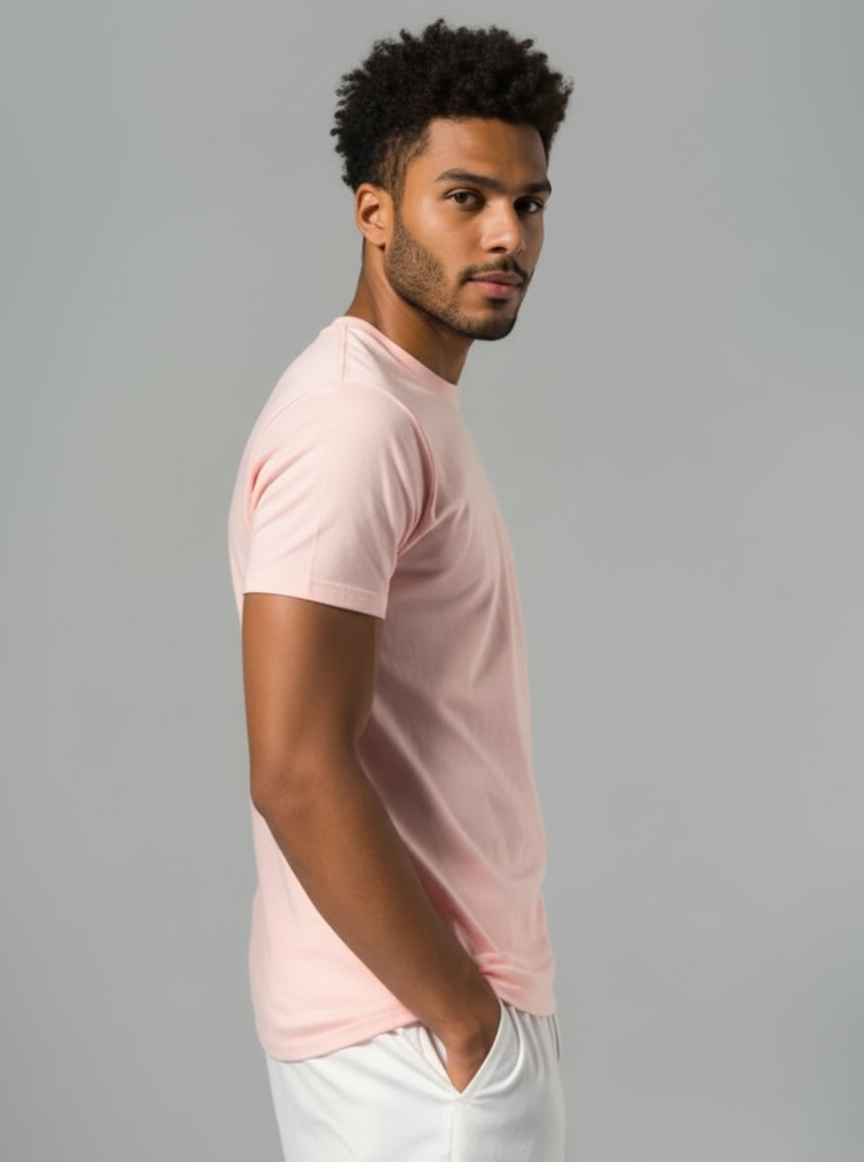 Blest Light Pink Icon Tee