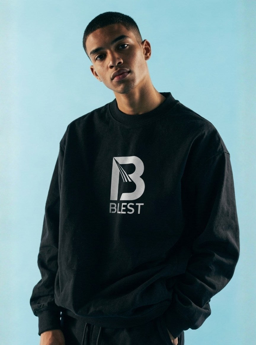 Blest Native Black Sweatshirt