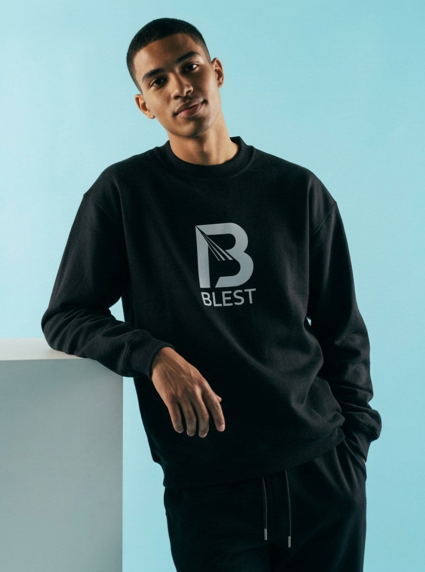 Blest Native Black Sweatshirt