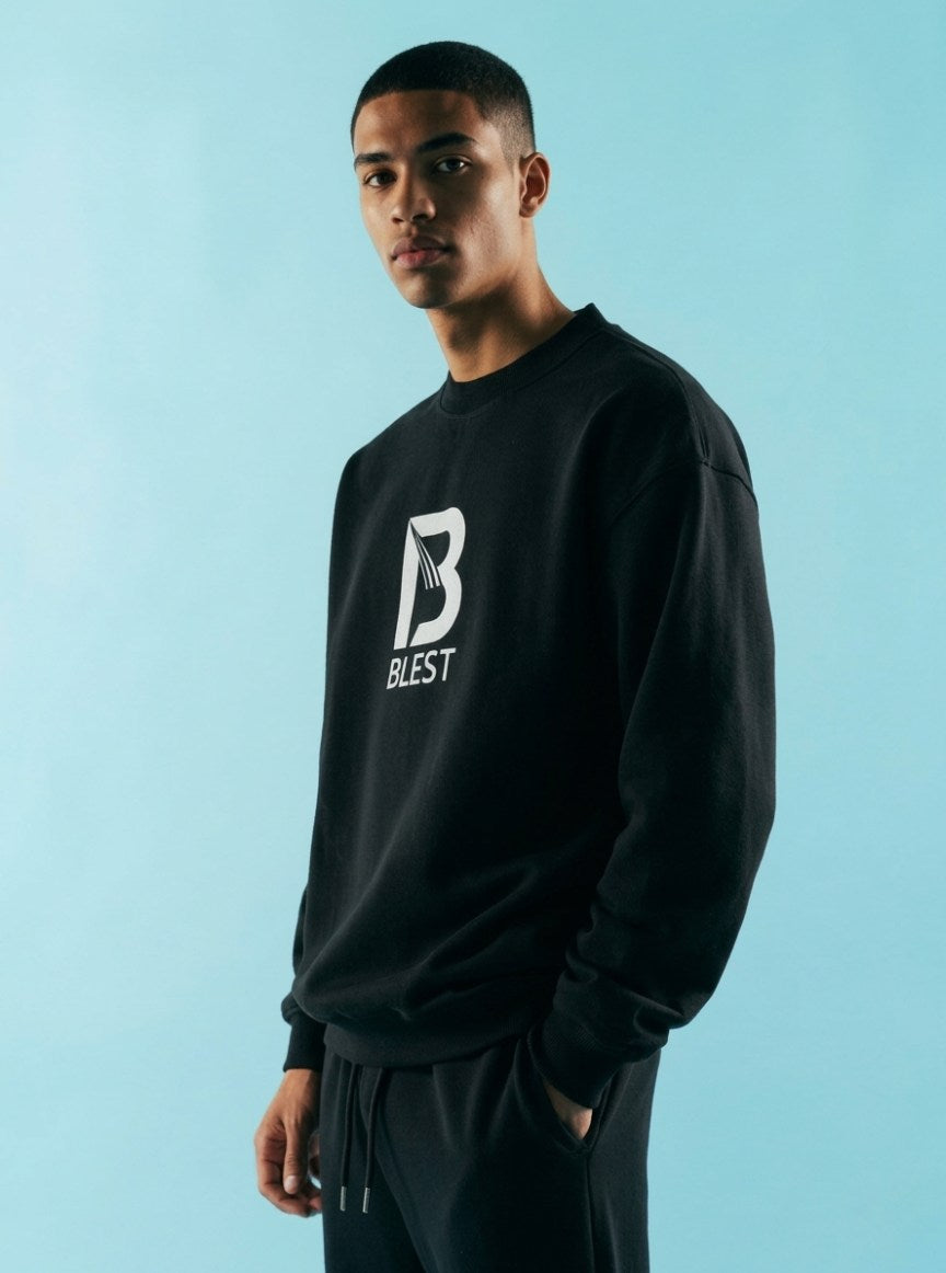 Blest Native Black Sweatshirt