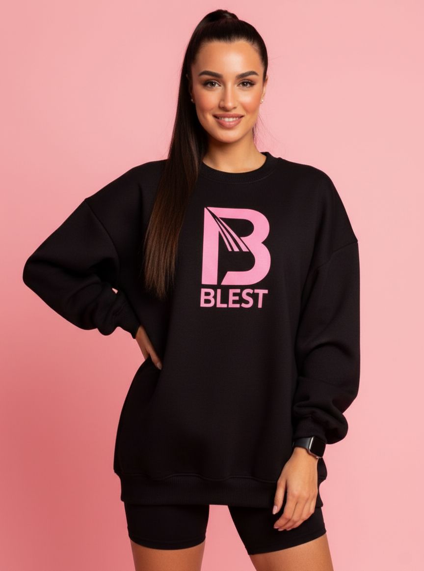 Blest Big B Black Sweatshirt