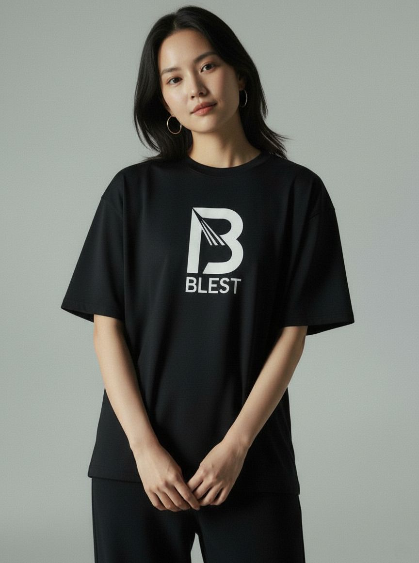 Blest Black Keep On T-Shirt Unisex