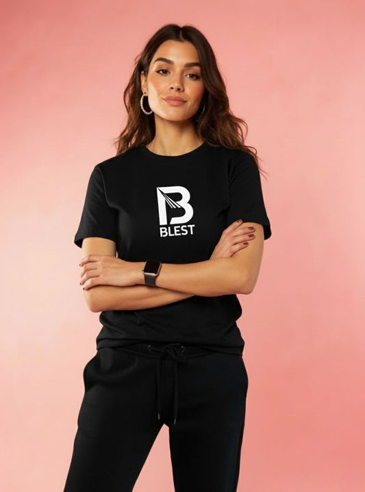 Blest Black Native T-Shirt