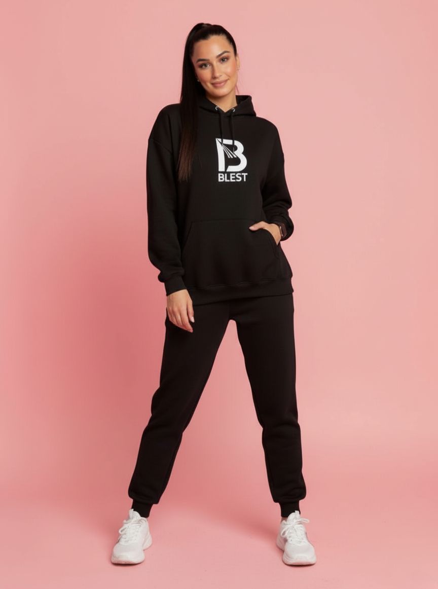 Blest Black Native Tracksuit - Stylish Model