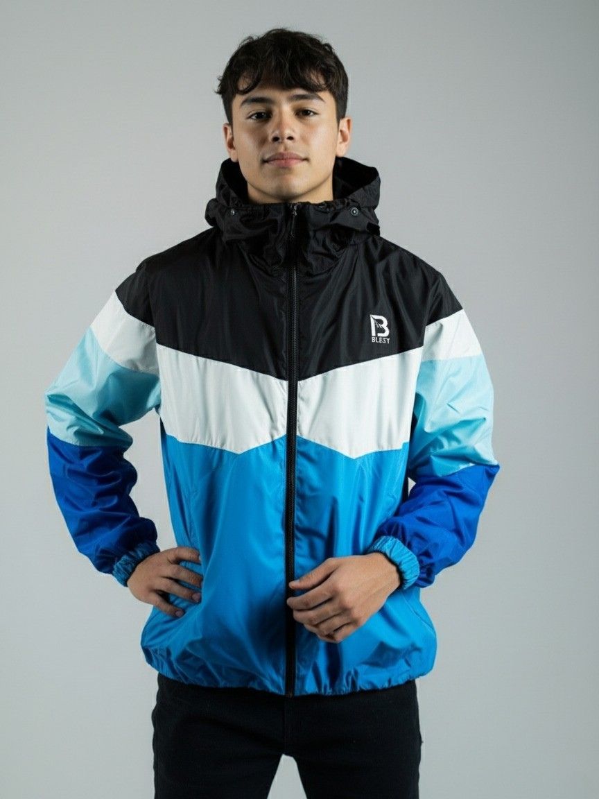 Blest City Fever I Jacket - Model Posing