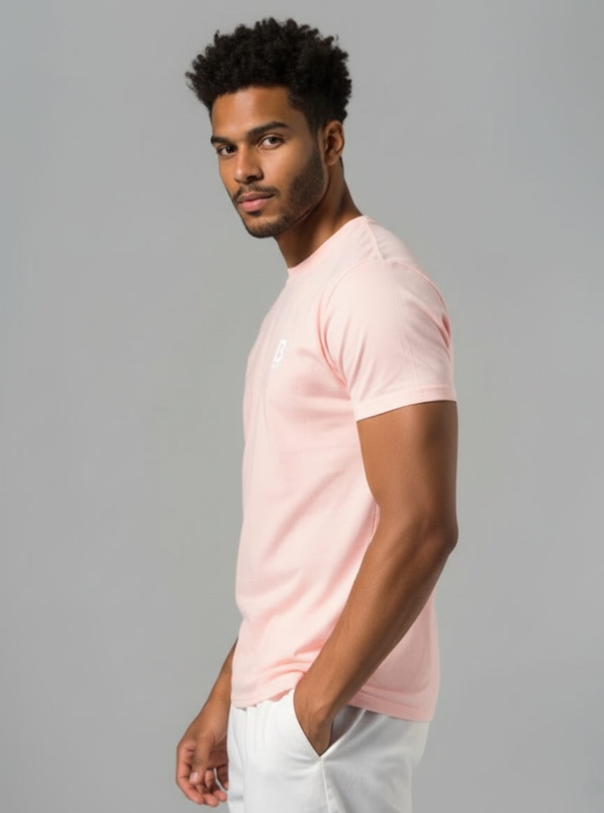 Blest Light Pink Icon Tee - Iconic T-shirt