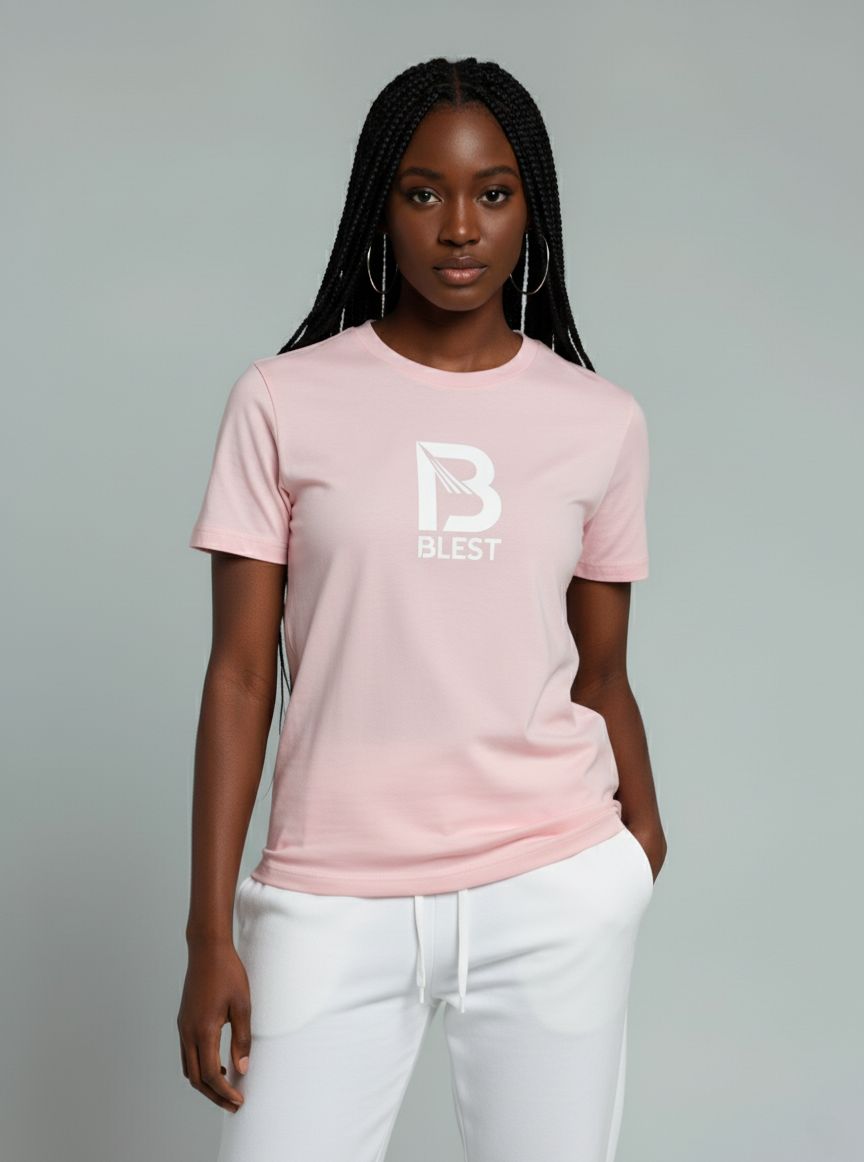 Blest Light Pink Native T-Shirt