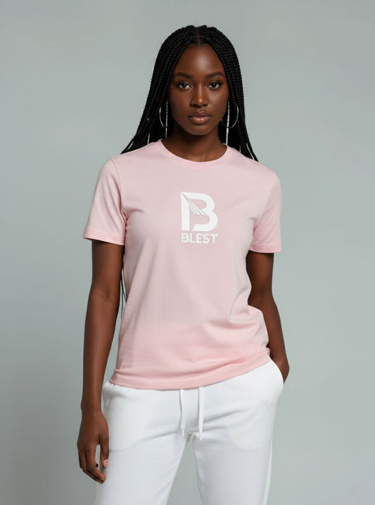 Blest Light Pink Native T-Shirt
