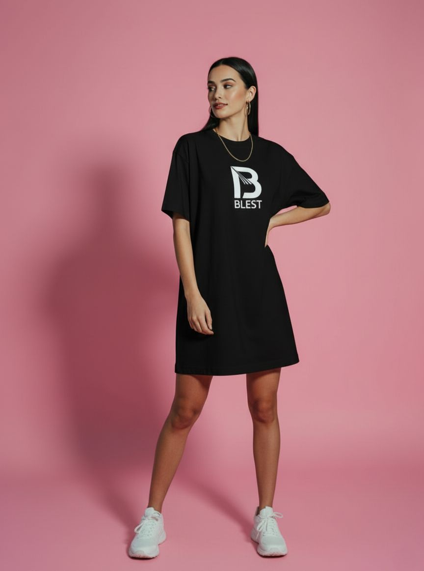 Blest Long Lifestyle Dress T-Shirt