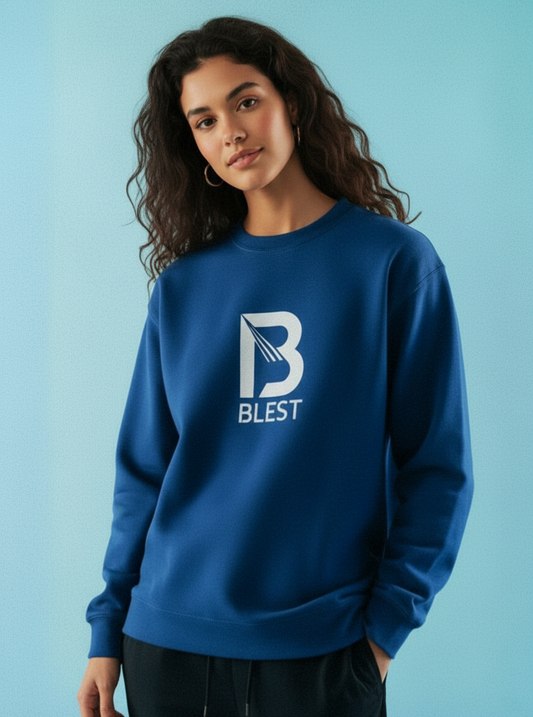 Blest Native Blue Sweatshirt
