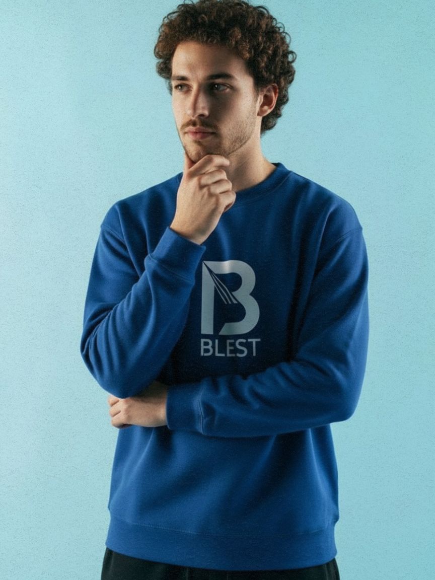 Blest Native Blue Sweatshirt