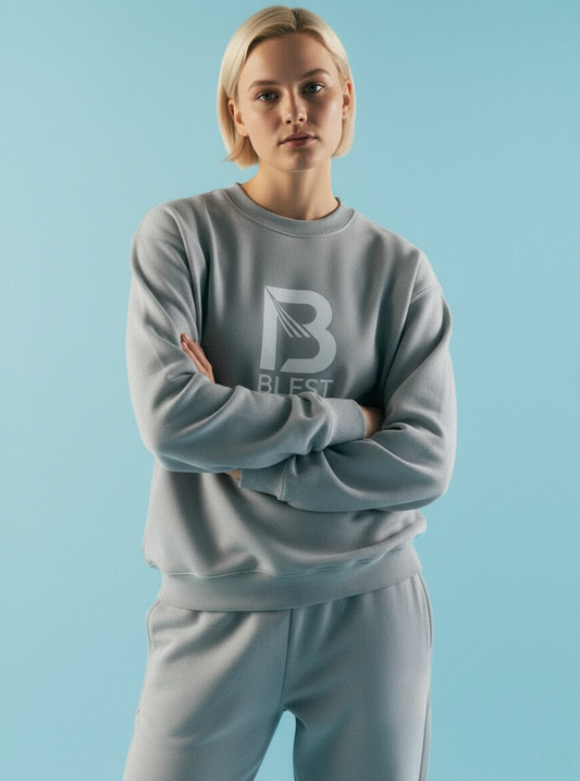 Blest Native Gray Sweatshirt