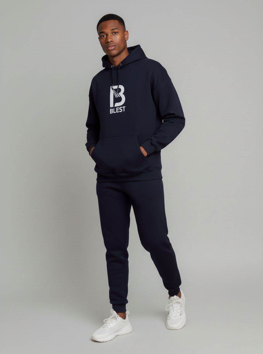 Blest Navy Native Tracksuit