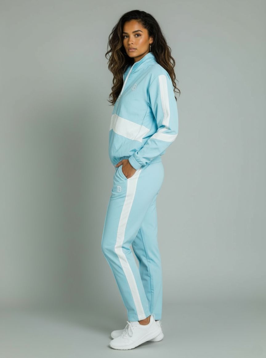 Blest Sky Tracksuit - Side Pose