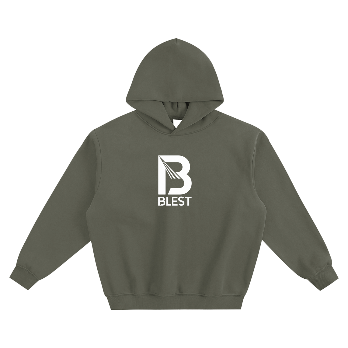 Grey Blest Hoodie